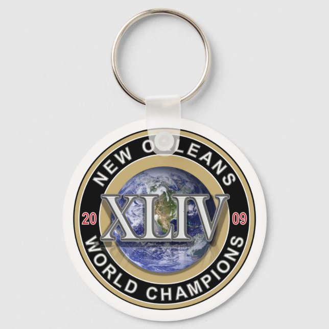 NYA ORLEANS World Champions 2009 Keychain Nyckelring (Framsida)