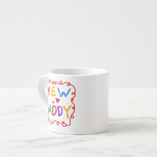Nya pappagåvor för primära färger espressomugg