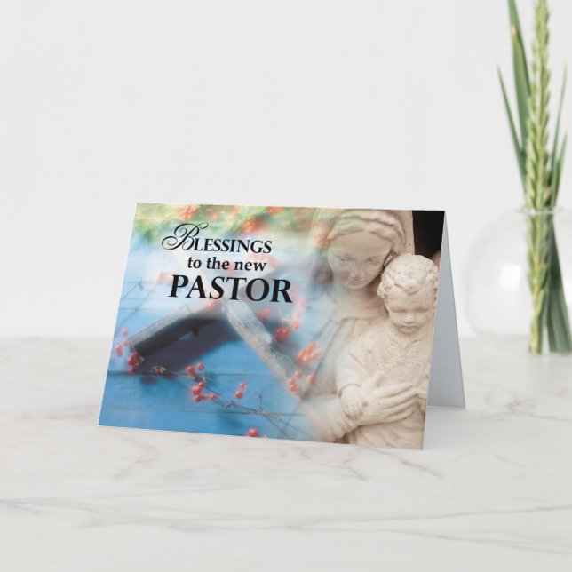 Nya pastorala segningar, Maria, Jesus, Religiös Kort (Framsida)