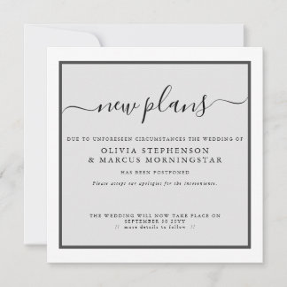 Nya planer för det moderna uppskjutna evenemangsme inbjudningar