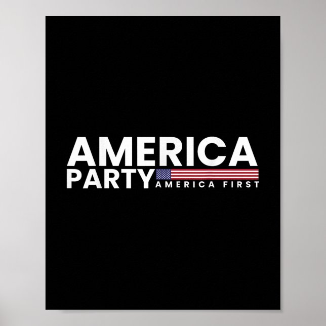 Nya politiska Party Amerika Party 25 Manar Kvinnor Poster (Framsidan)
