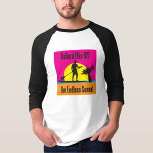 NYA PUB FUNDRAISER: Oändlig solnedgång T Shirt