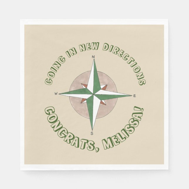 Nya riktningar i Pension vid Party Pappersservett (Framsidan)