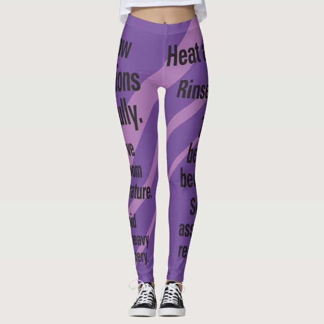 Nya riktningsdiagram leggings (Framsida)