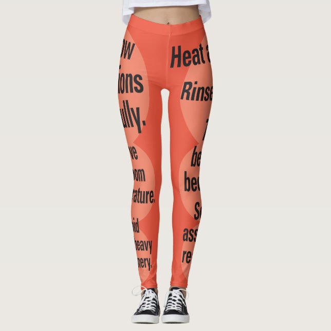 Nya riktningsposter leggings (Framsida)