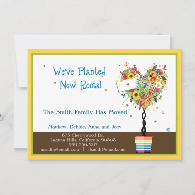 Nya rötter meddelande (Framsida)