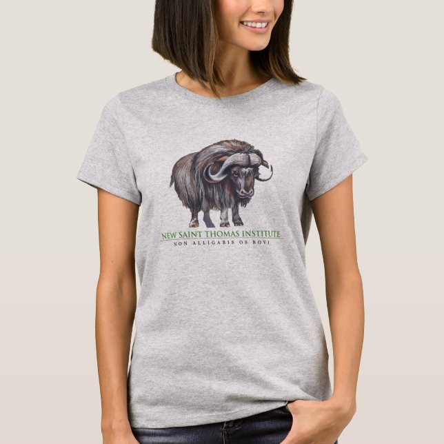 Nya Sanktt Thomas institutkvinna T-tröja Tee (Framsida)