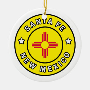 Nya Santa Fe - mexico Julgransprydnad Keramik