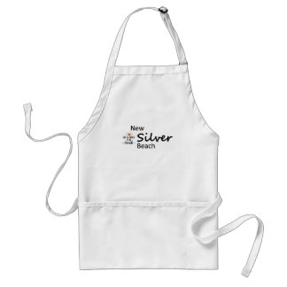 Nya Silver Beach Apron Förkläde