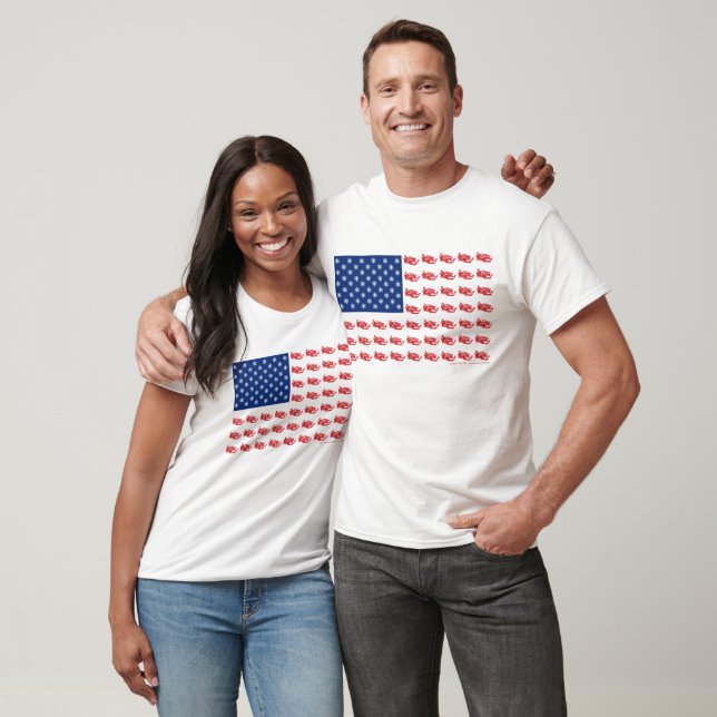 NYA-Släde-Flagga-för-Slädar T Shirt (Unisex)