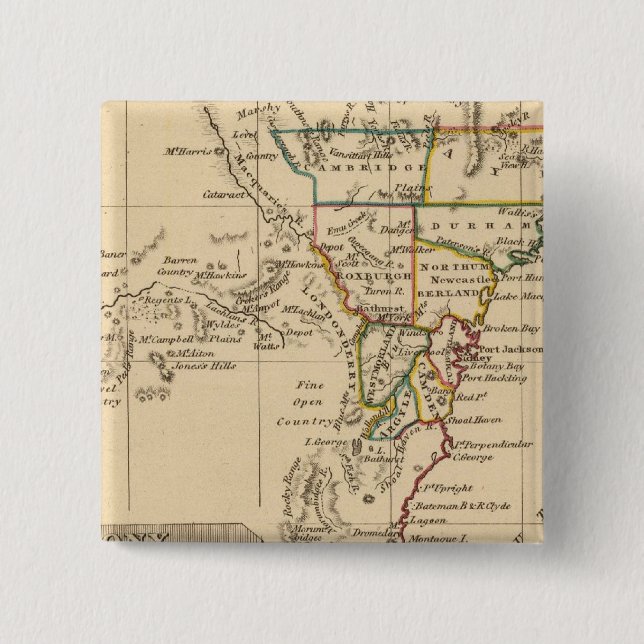 Nya södra Wales Knapp (Framsida)