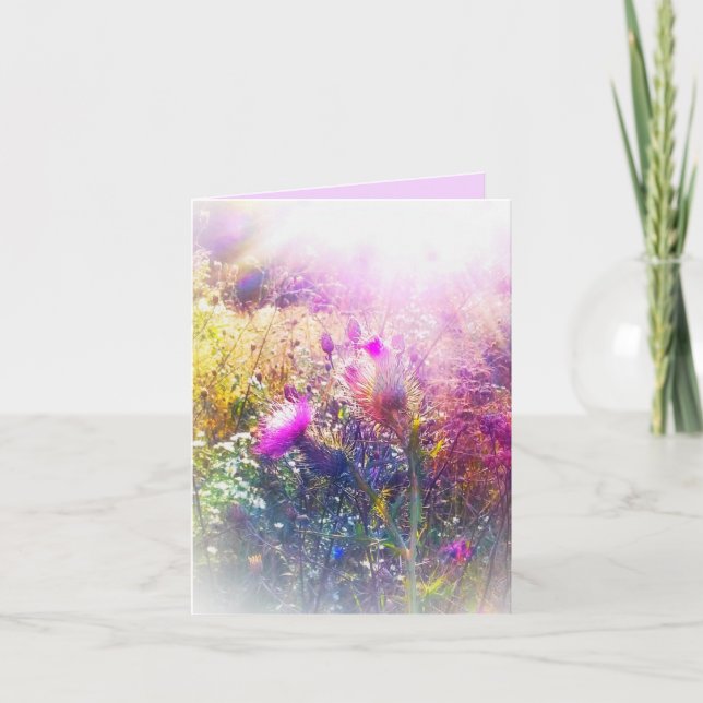 NYA SOL PÅ DETTA SMÅ GREETKORT KORT (Framsida)