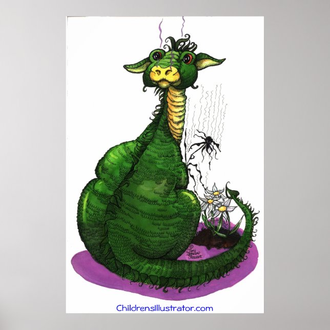 NYA SPARKIE-POSTER DRAGON POSTER (Framsidan)