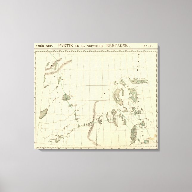 Nya Storbritannien 16 Canvastryck (Framsida)