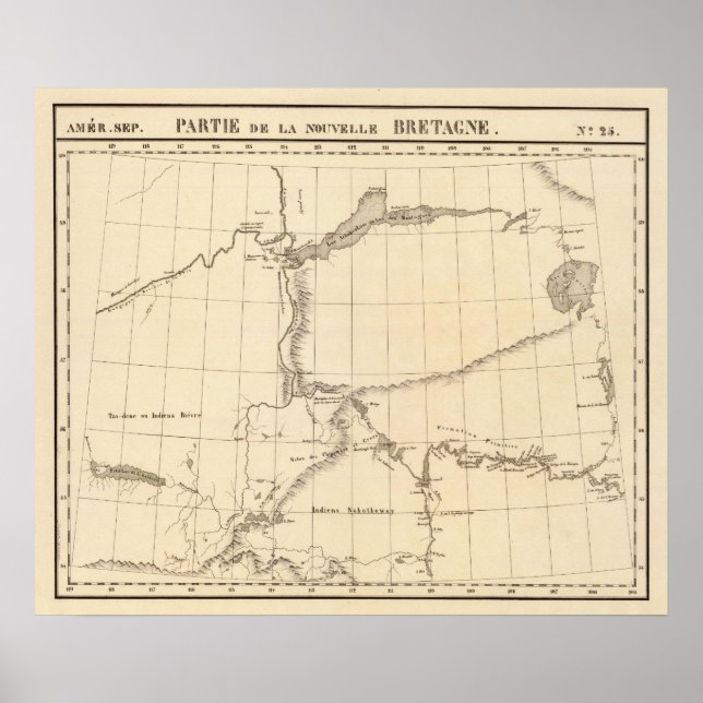 Nya Storbritannien, Amerika 25 Poster (Framsidan)