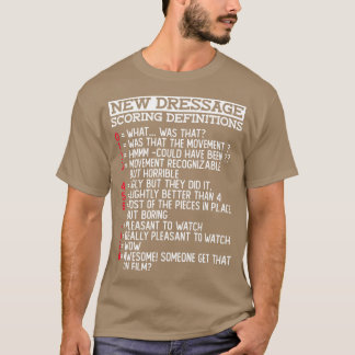 Nya storlekssorteringsdefinitioner Funny tryckning T Shirt