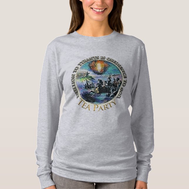 Nya T-tröjor från TEA Party - Tyrants - det räcker Tee (Framsida)