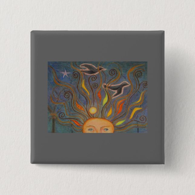 Nya tankar tar flyg knapp (Framsida)