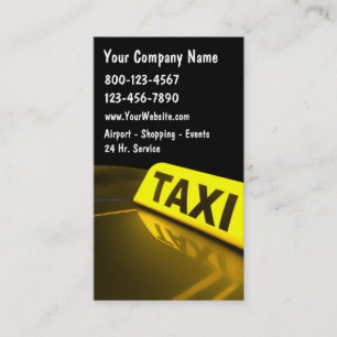 Nya taxivisitkortar visitkort