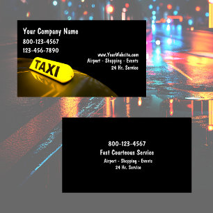 Nya taxivisitkortar visitkort