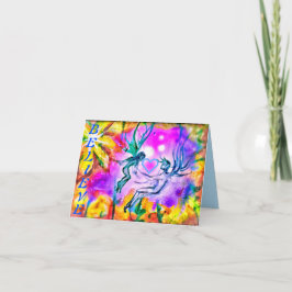 NYA TROENDE ÄLVOR SMÅ GREETKORT KORT