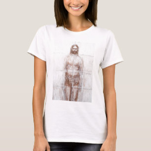Nya Turin döljer (samtida realism Jesus) T-shirt