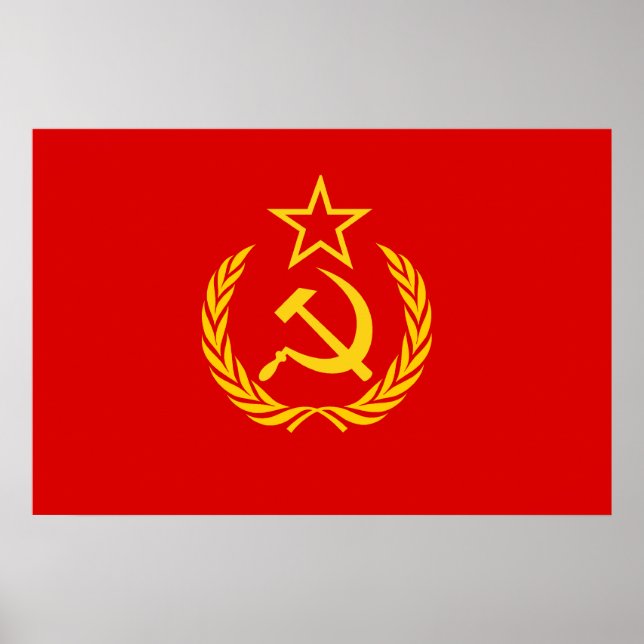 Nya Ussr, Demokratiska republiken Kongo-flagga Poster (Framsidan)