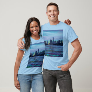 "Nya vågor: Fetstig T-Shirt-design med flera Färge T Shirt