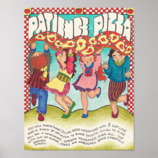 Nya världsrecept - Patience Pizza Poster