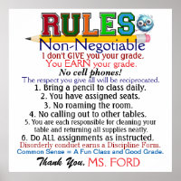 Nya versionen av skollärarens Poster