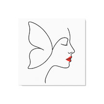 Nya Vingar - Gömt Porträtt för fjärilshärdning