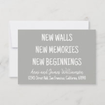 NYA WALLS NYA MEMORIES NYA BEGINNINGS-Flytta