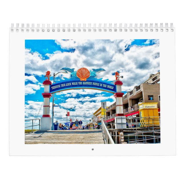 Nya Wildwood - jerseyfotokalender Kalender (Baksida)