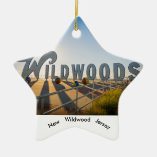 Nya Wildwood - jerseyprydnad Julgransprydnad Keramik