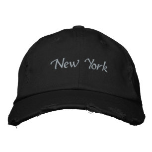 NYA YORK EMBROIDERED BASEBALL CAP BRODERAD KEPS