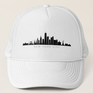 NYA YORK NYC Manhatten USA City Skyline Silhouette Keps