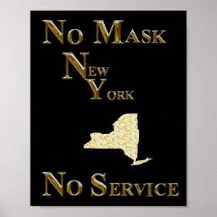 NYA YORK SOCIAL-AVSTÅND POSTER