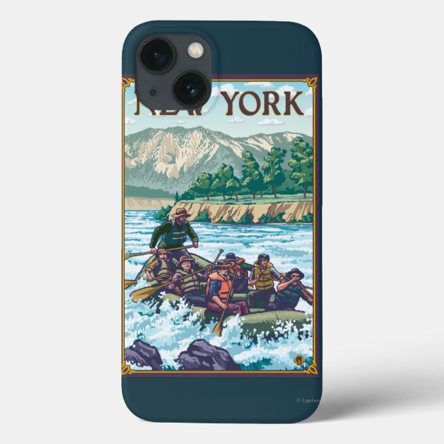 Nya YorkRiver som Rafting plats (Baksida)