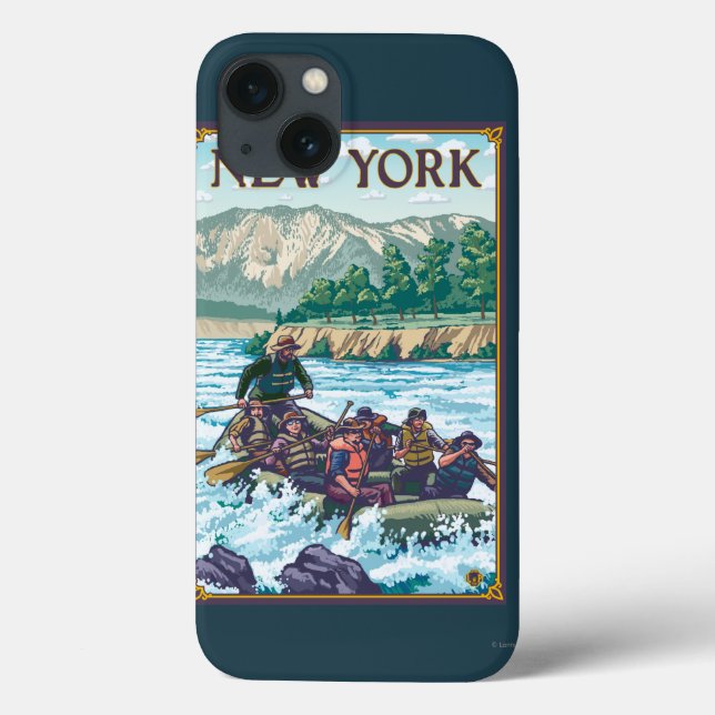 Nya YorkRiver som Rafting plats (Baksida)