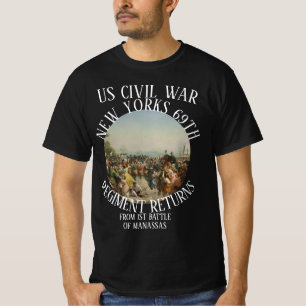 NYA YORKS 69:e REGIMENTEN US CIVIL KRIG RETURNS 1: T Shirt
