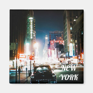 NYA YORKSTÄNGDER FÖR 1950 ÅRS NÄSTA PHOTO MAGNET