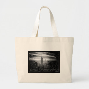 NYA YORKSTATUS tote bags Jumbo Tygkasse