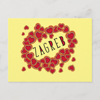NYA - Zagreb Kroatiskt vykort