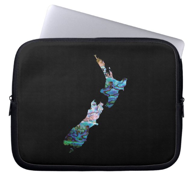 NYA ZEALAND KARTA PAUA LAPTOP FODRAL (Framsidan)