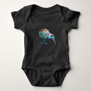 NYA ZEALAND KIWI ENMPLE PAUA T SHIRT