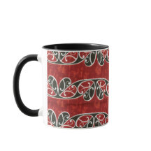 NYA ZEALAND MAORI DESIGN MUGG