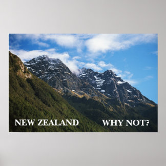 NYA ZEALAND, VARFÖR INTE? POSTER