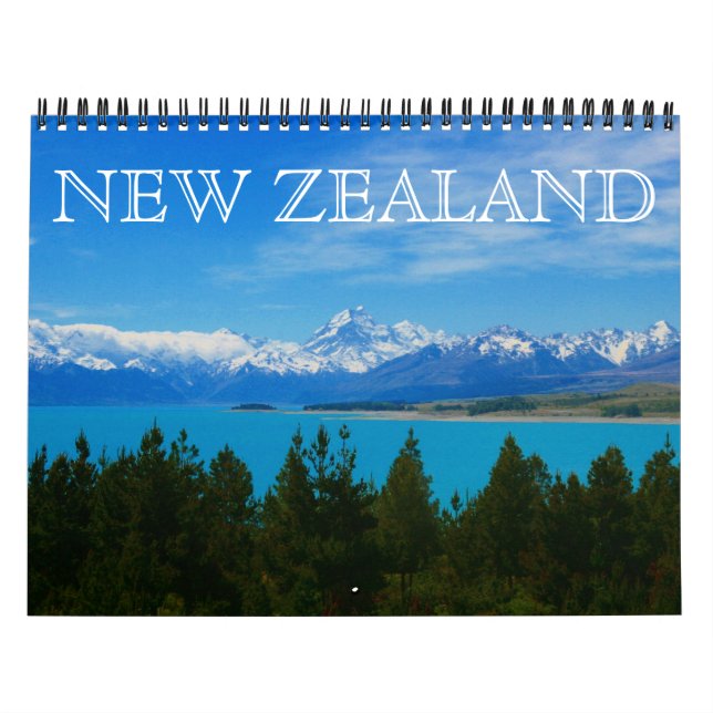 Nya Zeeland 2027 Kalender (Omslag)