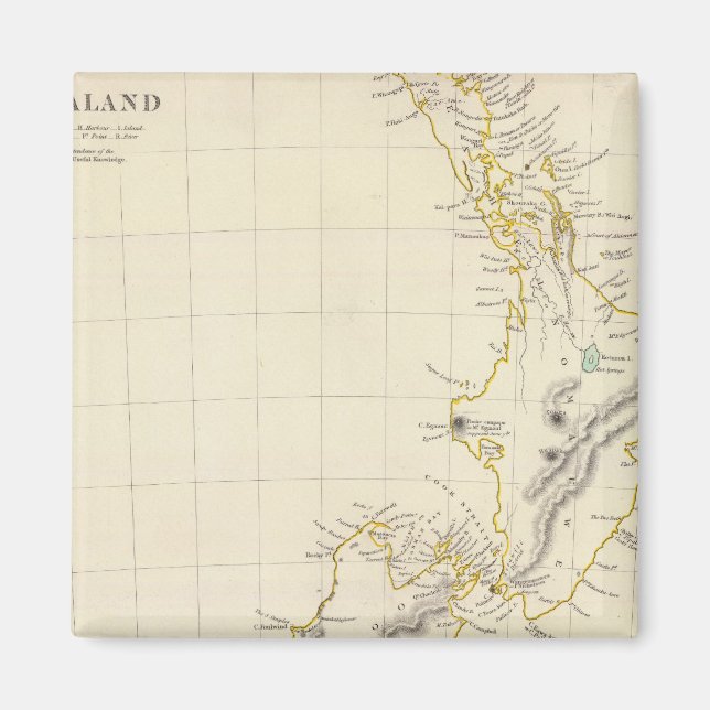 Nya Zeeland 2 Magnet (Framsidan)