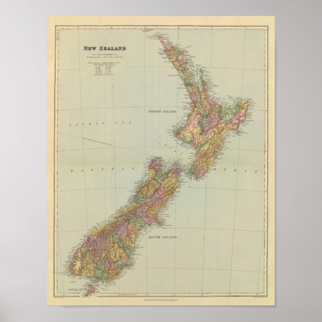 Nya Zeeland 3 Poster (Framsidan)